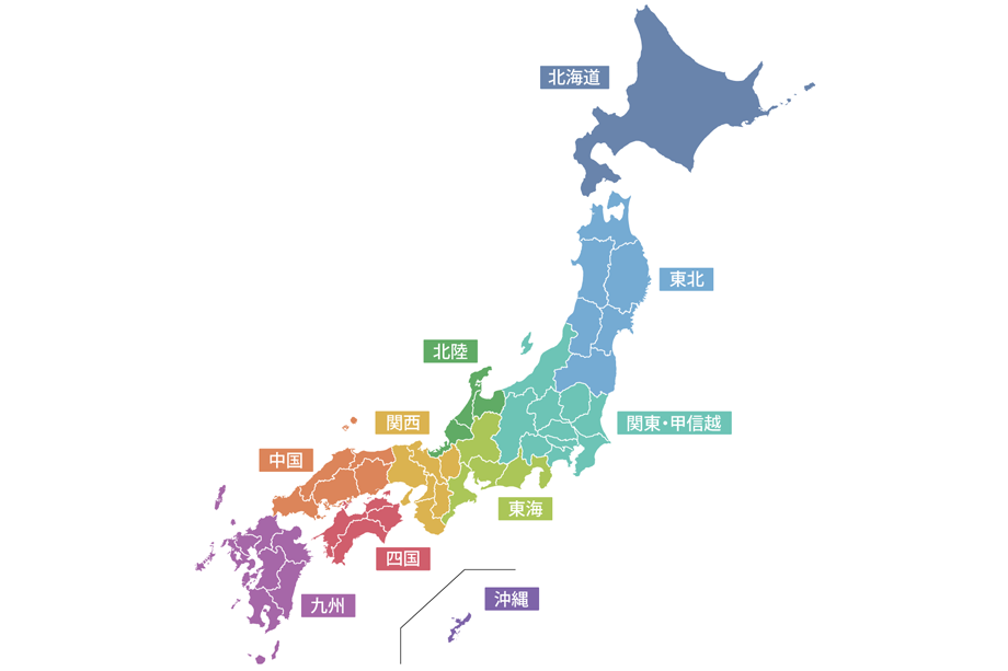 日本地図
