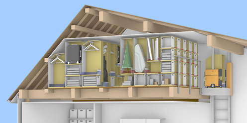 ロボット小屋裏収納【AOTENJO】